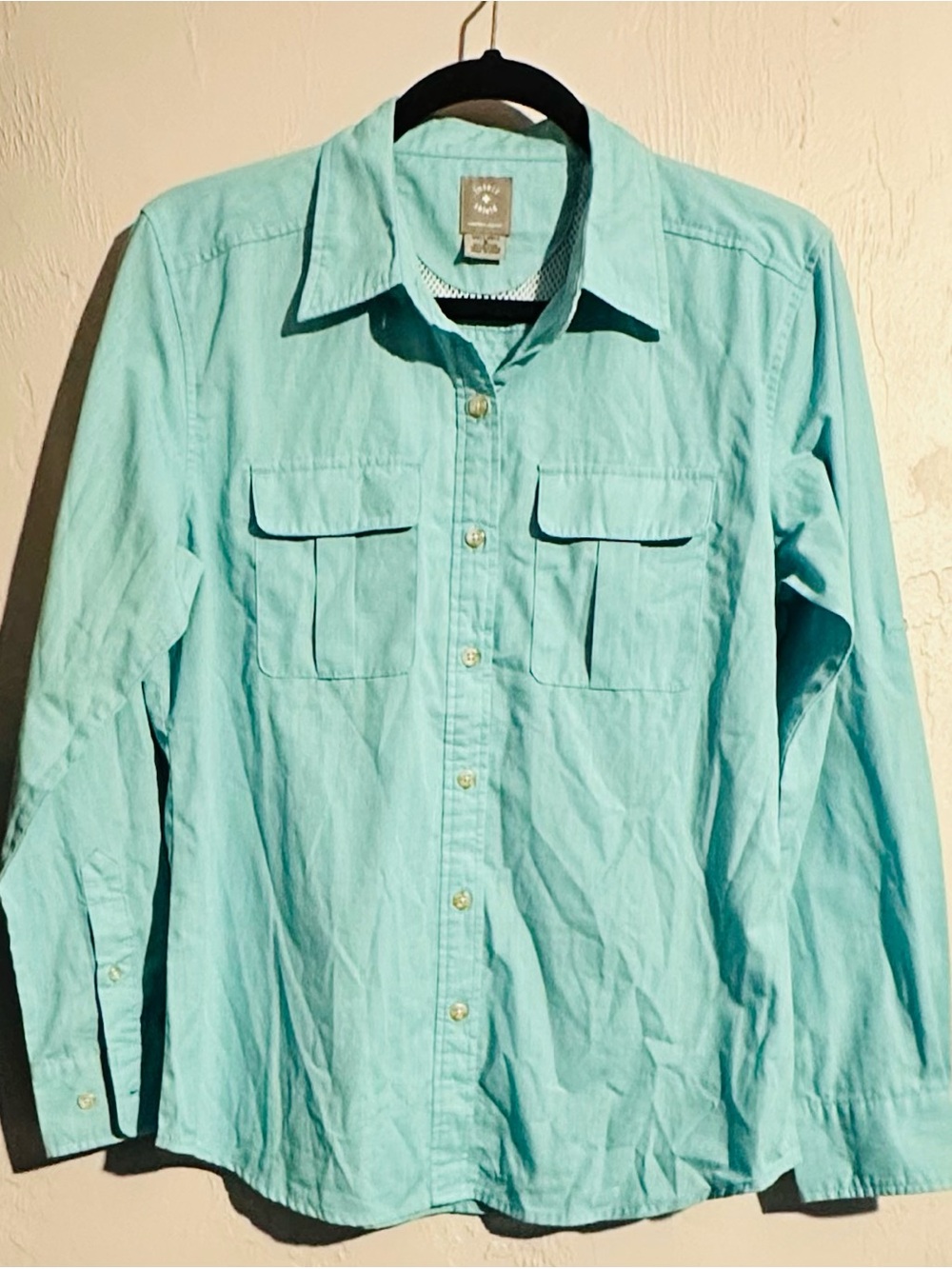 Insect Shield ExOffice Bugs Away Rotova Women's Utility Hiking Fishing Shirt, S